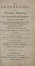 Thumbnail for 'Prophecies of Thomas Rymer'