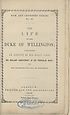 Thumbnail for 'Life of the Duke of Wellington'