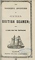 Thumbnail for 'Wonderful adventures of sixteen British seamen'