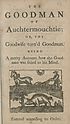 Thumbnail for 'Goodman of Auchtermouchtie, or, The goodwife turn'd goodman'