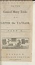 Thumbnail for 'Fun upon fun, or, The comical merry tricks of Leper the taylor'