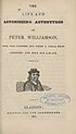 Thumbnail for 'Life and astonishing adventures of Peter Williamson'