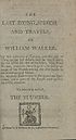 Thumbnail for 'Last dying speech, and travels, of William Walker'