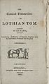 Thumbnail for 'Comical transactions of Lothian Tom'