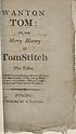 Thumbnail for 'Wanton Tom, or, The merry history of Tom Stitch the tailor'