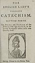 Thumbnail for 'English lady's complete catechism'