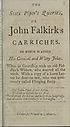 Thumbnail for 'Scots piper's queries, or, John Falkirk's carriches'