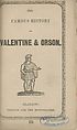Thumbnail for 'Famous history of Valentine & Orson'