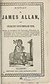 Thumbnail for 'History of James Allan'