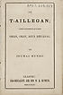 Thumbnail for '1854 - T-aillegans Munro'