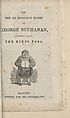 Thumbnail for 'Witty and entertaining exploits of George Buchanan'