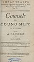 Thumbnail for 'Counsels to young men'