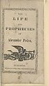 Thumbnail for 'Life and prophecies of Alexander Peden'