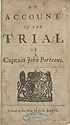 Thumbnail for 'Account of the trial of Captain John Porteous'