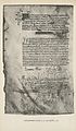 Thumbnail for 'Illustrated plate - Photographic reproduction of a page of the Orleans Manuscript -- Treasurer's oath, page 73 and XXXV, page 85'