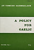 Thumbnail for 'Polasaidh do'n Ghaidhlig = A policy for Gaelic'