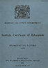 Thumbnail for '1962-1963 - Scottish Certificate of Education'