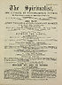 Thumbnail for 'Volume 17, July 1880 - The Spiritualist newspaper'