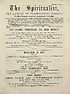 Thumbnail for 'Volume 15, Jul - Dec 1879 - The Spiritualist newspaper'