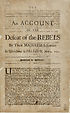 Thumbnail for 'Account of the defeat of the rebels by Their Majesties forces'