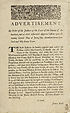 Thumbnail for 'Advertisement By order of the Justices of the Peace of the county of Aberdeen, met at their adjourn'd quarter sessions upon the twenty second day of June, one thousand seven hundred and fifty seven years'