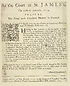 Thumbnail for 'At the court at St. James's, the 22th of September, 1714. Present, the Kings most excellent Majesty in Council'