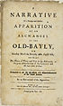 Thumbnail for 'Narrative of a strange and sudden apparition of an arch-angel at the Old-Bayly, on Monday March the seventh, 1680. English stile, betwixt the hours of three and five in the afternoon, to the great astonishment of the court and all that were present'