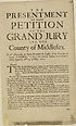 Thumbnail for 'Presentment and humble petition of the grand jury for the county of Middlesex'