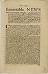 Thumbnail for 'Sad and lamentable news from Brick-lane in the Hamlet of Spittle fields, or a Dreadful warning to such as give way to the temptation of the Devil, in the deplorable example of Mr. John Child once a famous Anabaptist teacher'