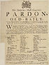 Thumbnail for 'His Majesties most gracious pardon, pleaded at Justice-Hall in the Old-Baily, to several prisoners in Newgate, at an adjournment of the sessions of the peace, and oyer and terminer, held for the city of London and county of Middlesex, on Wednesday the 21st. of March, 1687/8. And in the fourth year of his Majesties reign'