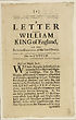 Thumbnail for 'Letter from William King of England, to the States-General of the United Provinces'