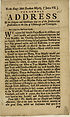 Thumbnail for 'To the King's most excellent Majesty, (James VII.) The humble address of the citizens and inhabitants that are of the presbyterian perswasion in the city of Edinburgh and Canongate'