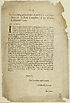 Thumbnail for 'Lord Bishop of Rochester's letter to the right honourable the Lords Commissioners of His Majesties Ecclesiastical Court'