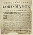 Thumbnail for 'Proclamation by the Right Honourable Lord Mayor of the city of Dublin. For discovering and apprehending rioters, and for the more effectual suppressing riots in the city and county of Dublin'