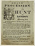Thumbnail for 'Grand procession of Mr. Hunt into London, Monday first'