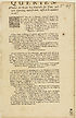 Thumbnail for 'Queries, whether the South Sea contracts for time, and now depending unperformed, ought to be annulled or not'