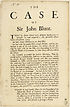 Thumbnail for 'Case of Sir John Blunt'
