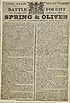 Thumbnail for 'Full and particular account of the battle fought on Tuesday, 20th of February, 1821, by Spring & Oliver for 100 guineas aside, at Newmann's meadows, Hayes, Middlesex'