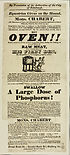 Thumbnail for 'By permission of the authorities of the City of Edinburgh. At the Equestrian Circus on the Mound. Mons. Chabert on Wednesday, Thursday, and Saturday, 6th, 7th, and 9th June, he will enter a hot oven'