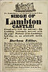 Thumbnail for 'English bashaw; or Lord Durham and his colliers siege of Lambton Castle'