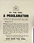 Thumbnail for 'By the King. A proclamation declaring that the Colony of New Zealand shall be called and known by the title of the Dominion of New Zealand [9 Sept., 1907]'