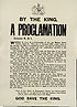 Thumbnail for 'By the king. A proclamation ... the said proclamation of Her late Majesty Queen Victoria, shall, as from the date of the commencement of any order in council making further provision as to the coinage of our said colony of Southern Nigeria, be revoked so far as relates to that colony, and accordingly the said act shall as from that date cease to apply to and to be in force in our said colony ... [28 July 1906]'