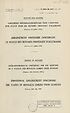 Thumbnail for 'Arrangement provisoire concernant le statut des réfugiés provenant d'Allemagne, Genève, le 4 juillet 1936'