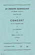 Thumbnail for 'Concert (in aid of Association funds) in Ayr town hall on Friday, 1st May, 1970 at 7.30 p.m'