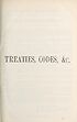 Thumbnail for 'Page 1 - Treaties, codes, &c.'