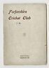 Thumbnail for 'Official handbook of the Forfarshire Cricket Club'