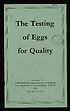 Thumbnail for 'Testing of eggs for quality'