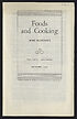 Thumbnail for 'Foods and cooking : home economics. Price list 11'