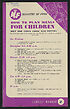 Thumbnail for 'How to plan meals for children. Diet for child from 8-12 months (Ministry of Food leaflet no. 2)'