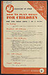 Thumbnail for 'How to plan meals for children. Diet for child from 1 to 2 years (Ministry of Food leaflet no. 3)'